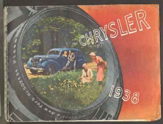CATÁLOGO AUTOMÓVILES CHRYSLER 1938