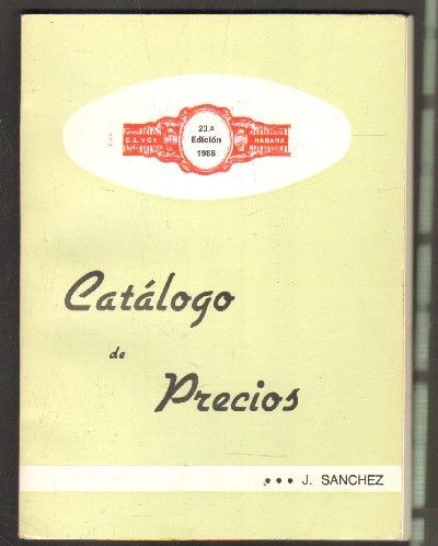 CATALOGO DE PRECIOS