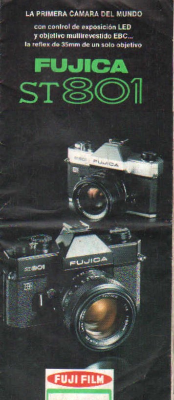 FUJICA ST801 (CATALOGO)