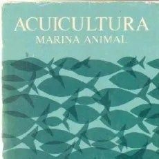ACUICULTURA. MARINA ANIMAL