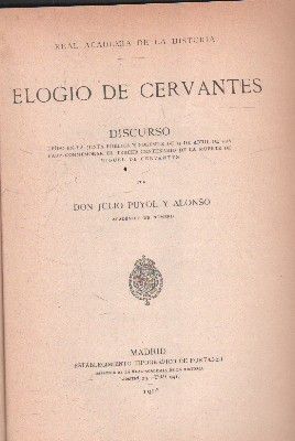 ELEGIOS DE CERVANTES.