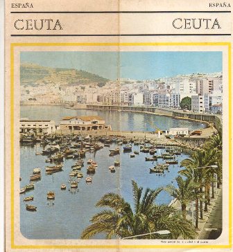 FOLLETO TURISTICO DE CEUTA AÑOS 70