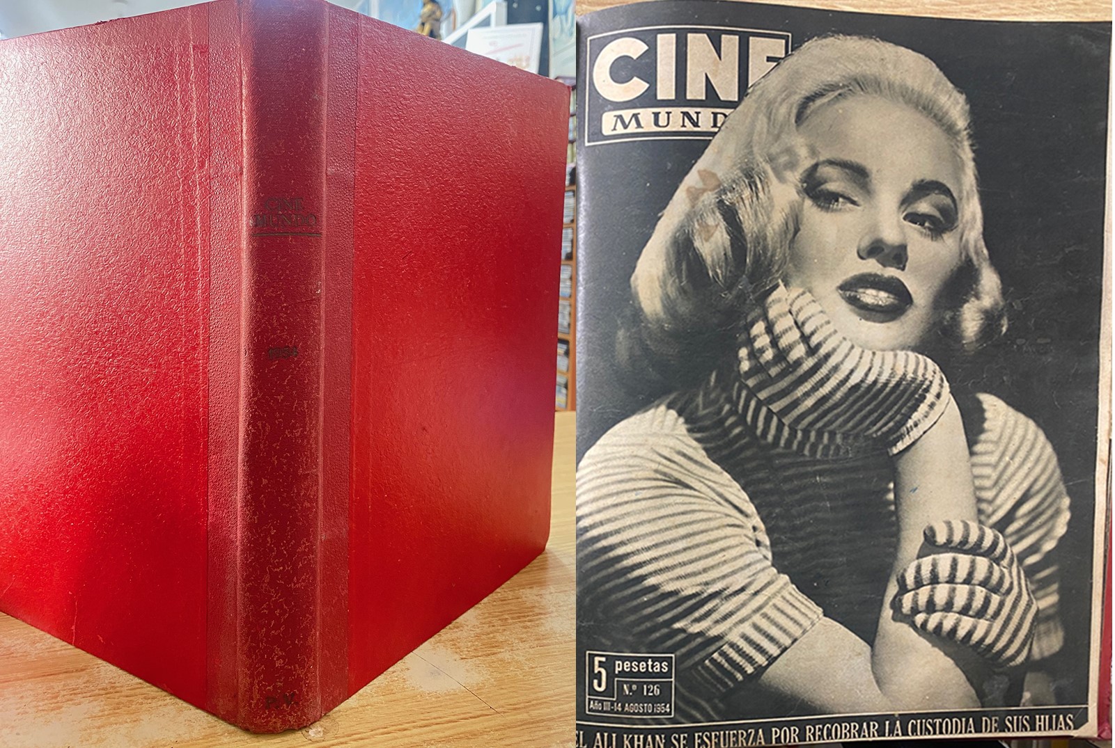 REVISTA CINE MUNDO. AÑO 1954 (LEER DESCRIPCIÓN)