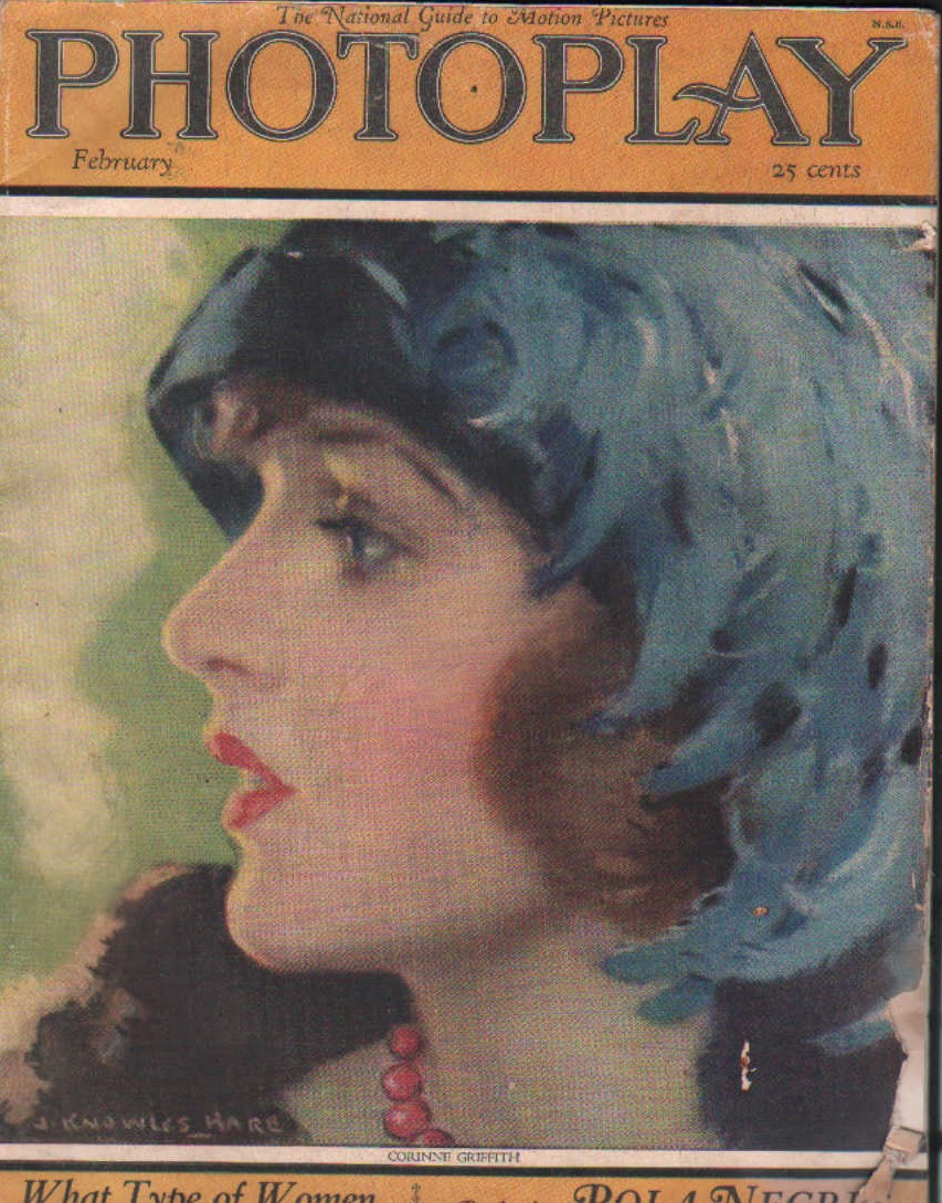 PHOTOPLAY, THE NATIONAL GUIDE TO MOTION PICTURES. FEBRUARY 1924. VOL. XXV, Nº. 3