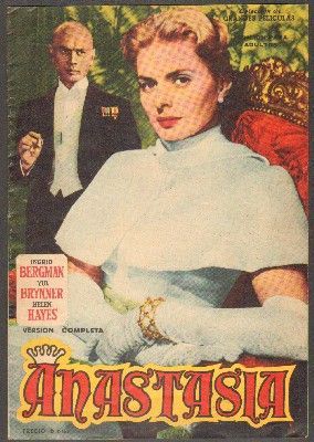 COLECCIÓN DE GRANDES PELÍCULAS. Nº 7. ANASTASIA. VERSIÓN COMPLETA