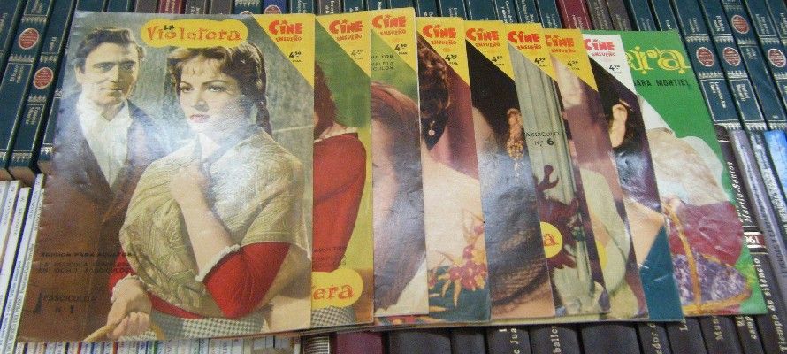 LA VIOLETERA. LA PELÍCULA COMPLETA EN OCHO FASCÍCULOS + 1 CANCIONERO. COLECCIÓN CINE ENSUEÑO