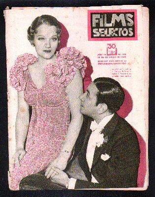 REVISTA FILMS SELECTOS. AÑO IV. Nº 166. 16 DE DICIEMBRE DE 1933. (SUPLEMENTO ARTISTICO).