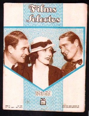 REVISTA FILMS SELECTOS. AÑO V. Nº 184. 21 DE ABRIL DE 1934. (SUPLEMENTO ARTISTICO).