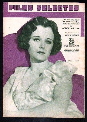 REVISTA FILMS SELECTOS. AÑO VI. Nº 239. 18 DE MAYO DE 1935.