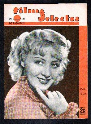 REVISTA FILMS SELECTOS. AÑO VI. Nº 255. 7 DE SEPTIEMBRE DE 1935.