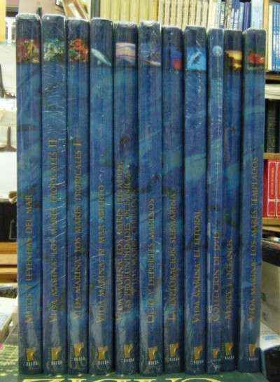 ENCICLOPEDIA EL MUNDO SUBMARINO. 10 VOLUMENES + COLECCIÓN DE 6 DVD'S