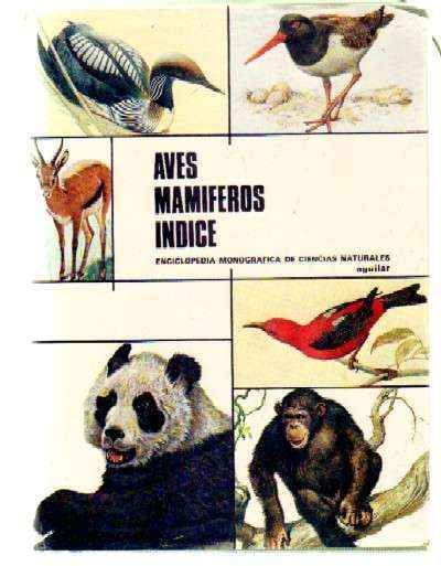 AVES. MAMIFEROS. INDICE