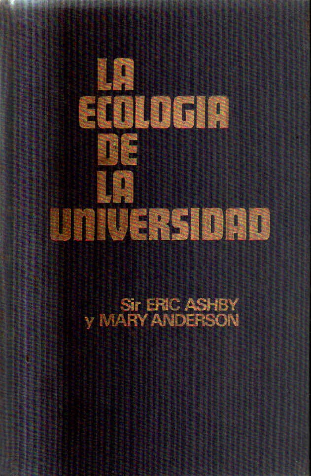LA ECOLOGIA DE LA UNIVERSIDAD.