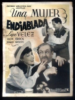 UNA MUJER ENDIABLADA. AÑO XVIII. SERIE ALFA Nº 78. Nº 327. EDICIONES BIBLIOTECA FILMS.