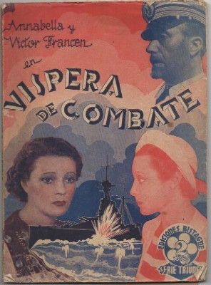 VISPERA DE COMBATE. NOVELA SEMANAL CINEMATOGRAFICA
