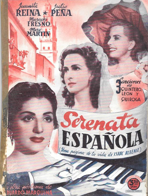 SERENATA ESPAÑOLA. EDICIONES CINEMATOGRÁFICAS