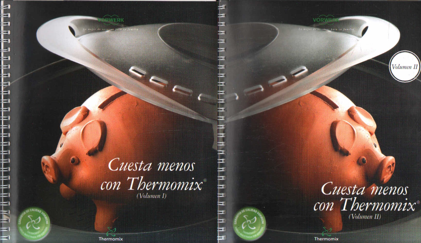 CUESTA MENOS CON TERMOMIX (VOLUMEN I Y II)