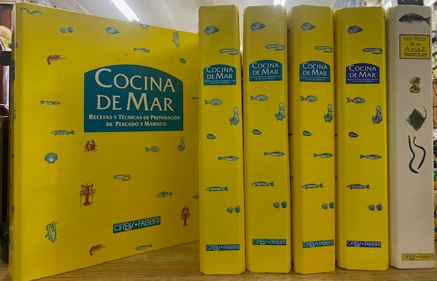 COCINA DE MAR. RECETAS Y TÉCNICAS DE PREPARACION DE PESCADOS Y MARISCOS (6 TOMOS)