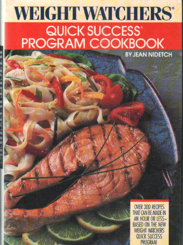 WEIGHT WATCHERS QUIT SUCCESS PROGRAM COOKBOOK