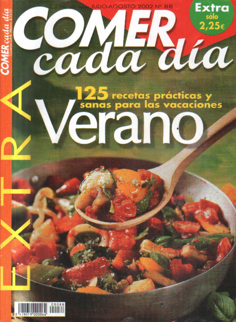 COMER CADA DIA. Nº 88. JULIO-AGOSTO 2002.