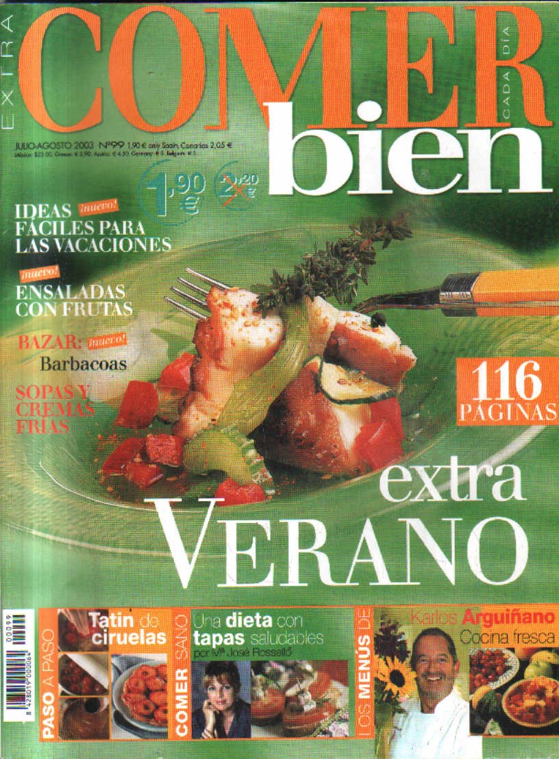 COMER BIEN. Nº 99. JULIO-AGOSTO 2003.