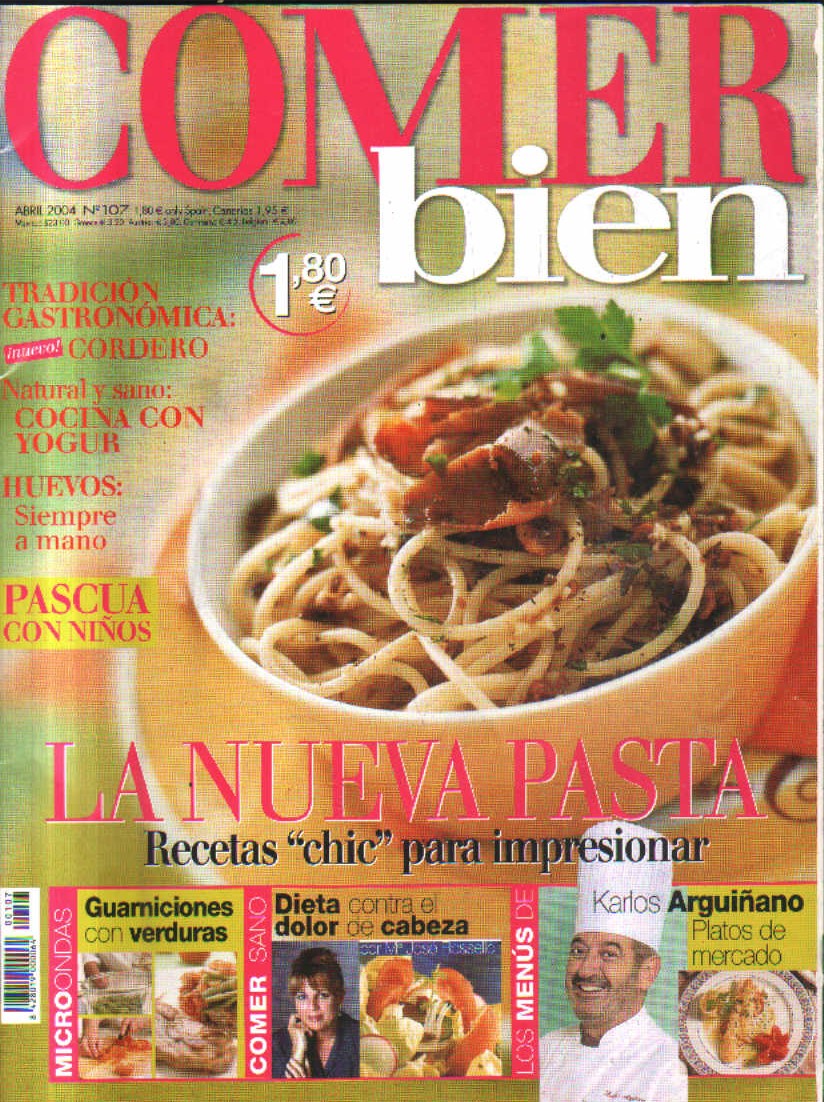 COMER BIEN. Nº 107. ABRIL 2004.