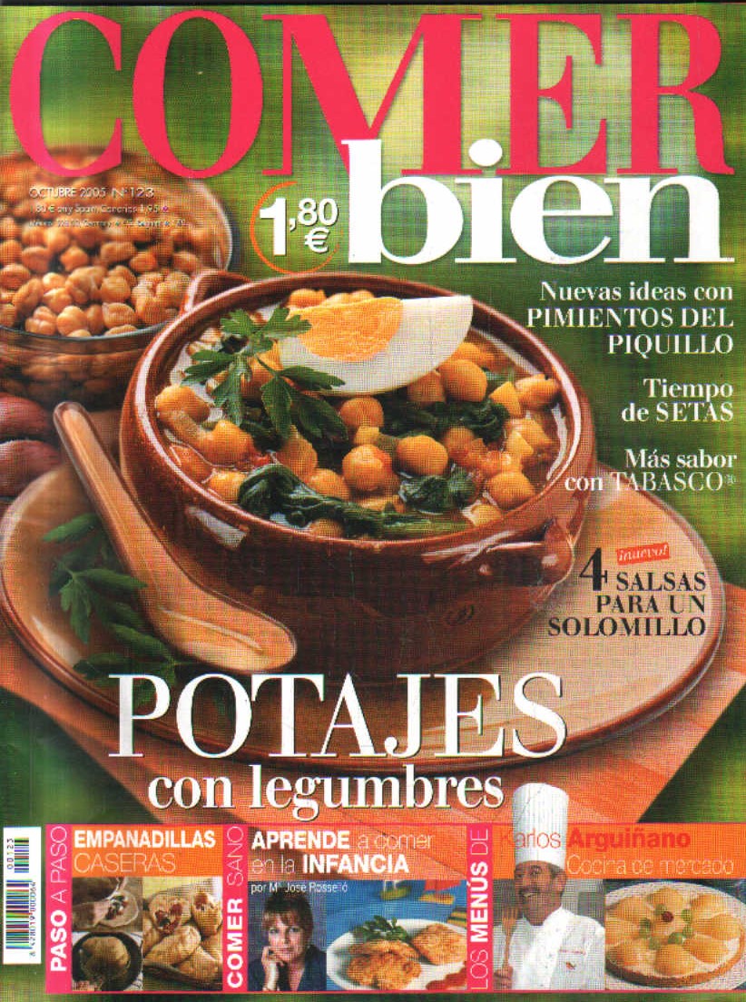 COMER BIEN. Nº 123. OCTUBRE.  2005