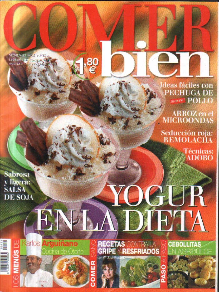 COMER BIEN. Nº 124. NOVIEMBRE. 2005
