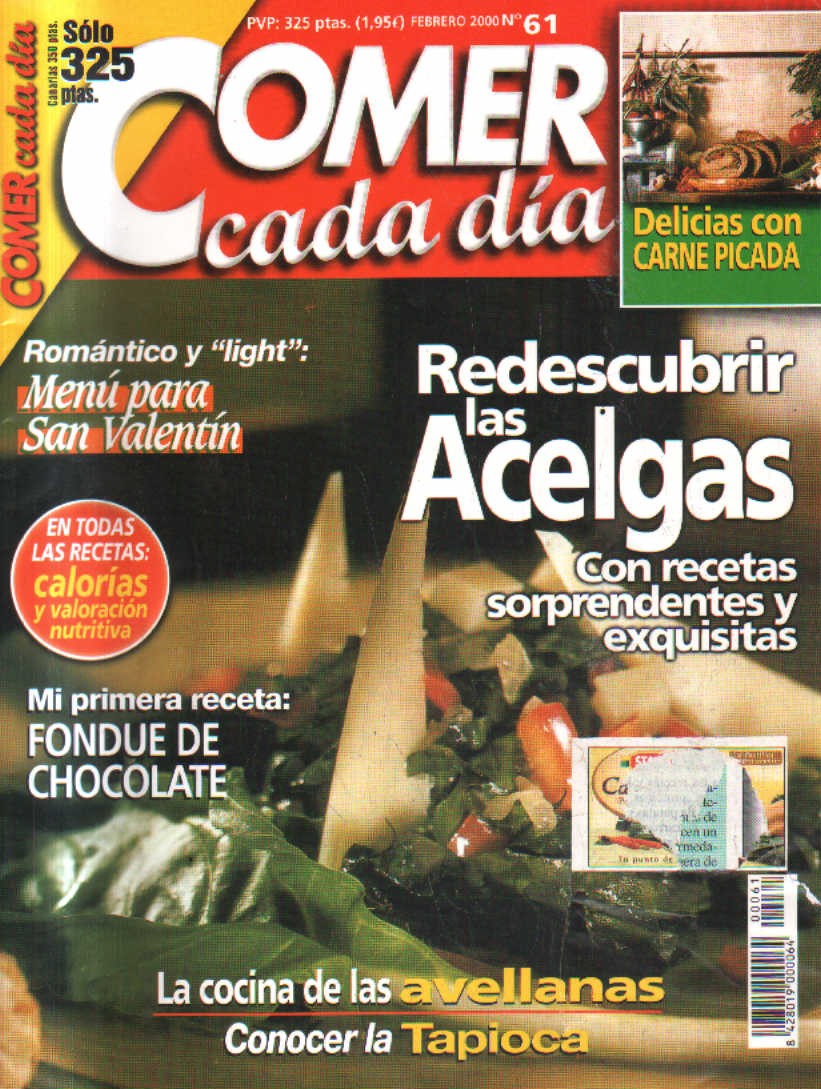 COMER CADA DIA. Nº 61. FEBRERO. 2000.