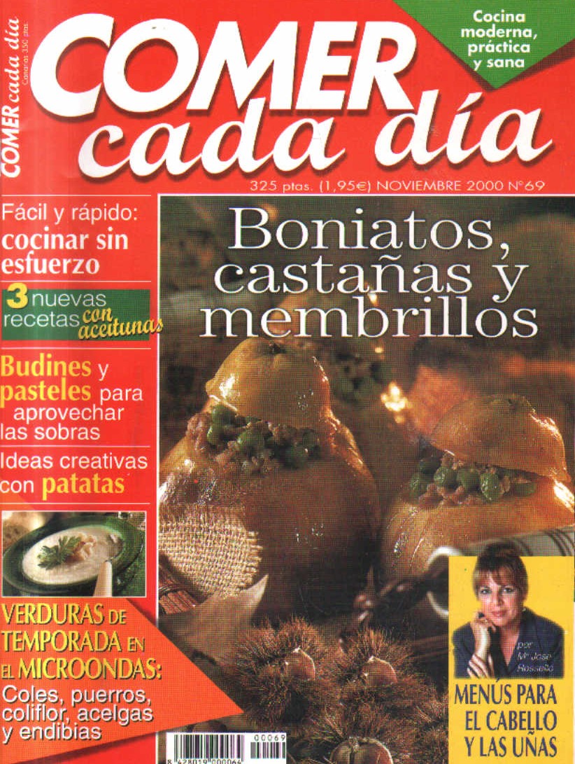 COMER CADA DIA. Nº 69. NOVIEMBRE. 2000.