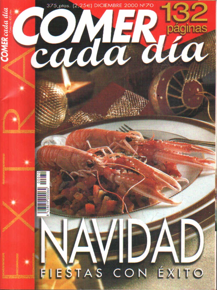 COMER CADA DIA. Nº 70. DICIEMBRE. 2000.