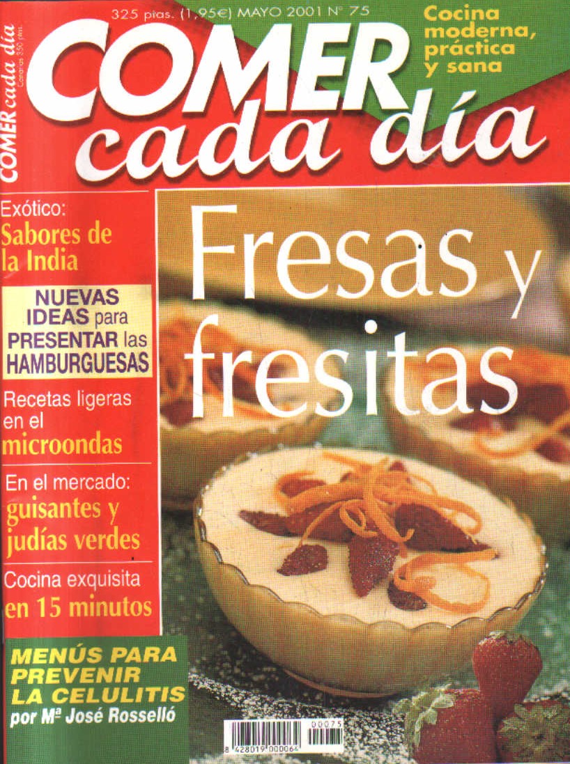 COMER CADA DIA. Nº 75. MAYO. 2001.