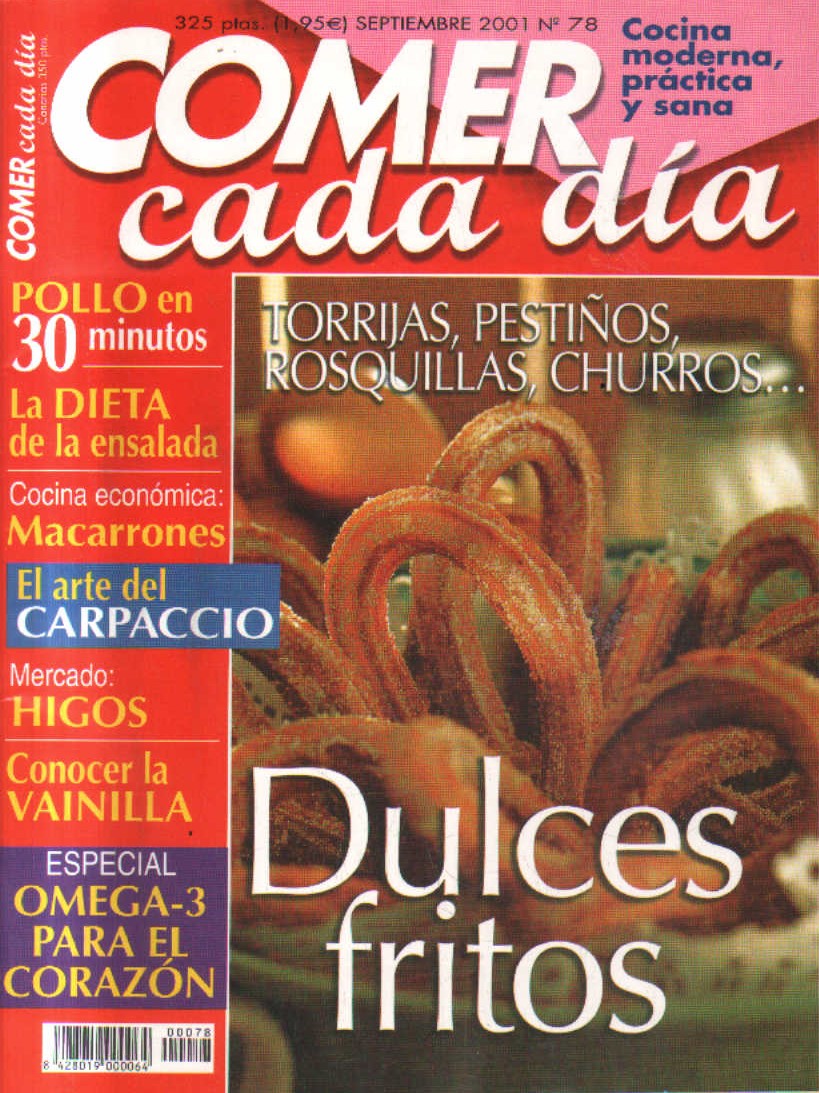 COMER CADA DIA. Nº 78. SEPTIEMBRE. 2001.