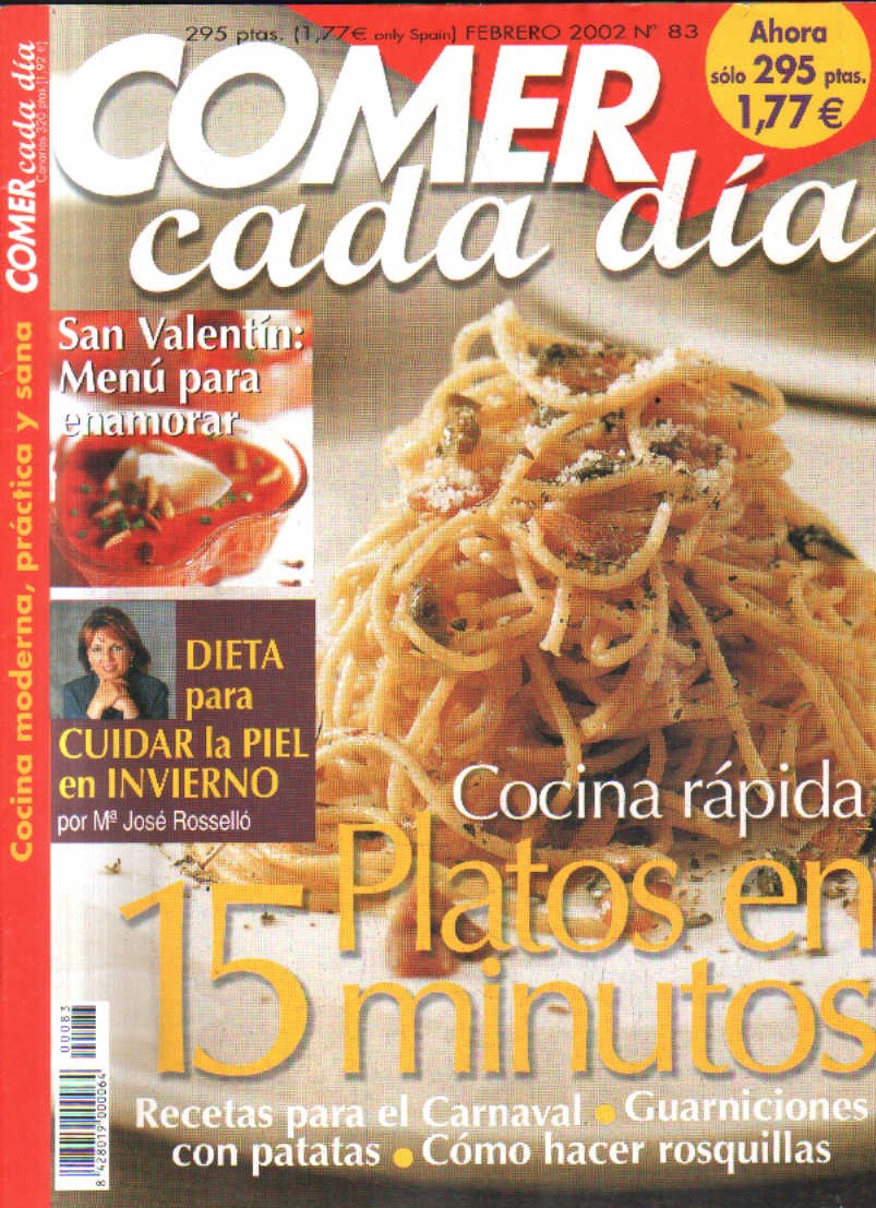 COMER CADA DIA. Nº 83. FEBRERO. 2002.