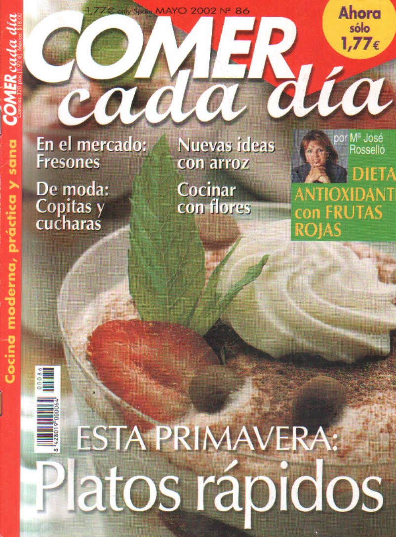 COMER CADA DIA. Nº 86. MAYO. 2002.