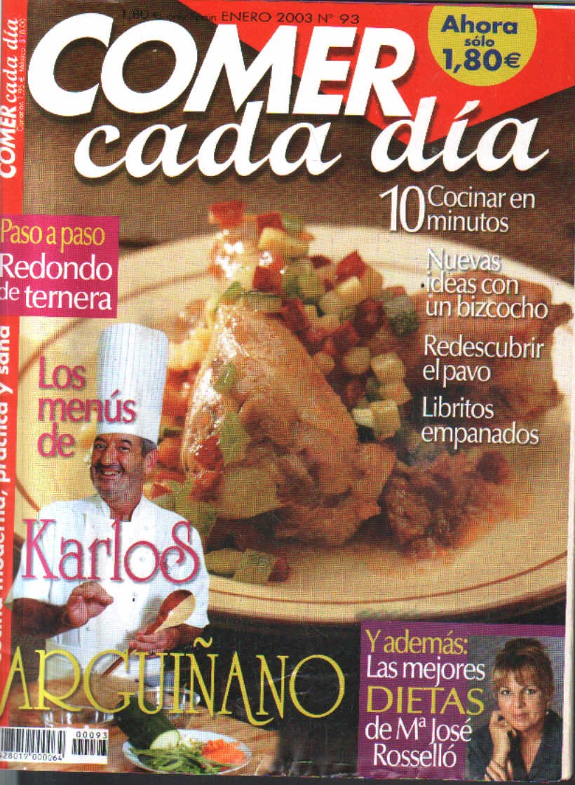 COMER CADA DIA. Nº 93. ENERO. 2003.