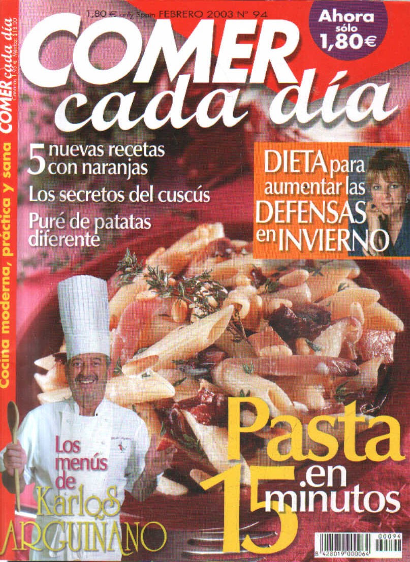COMER CADA DIA. Nº 94. FEBRERO. 2003.