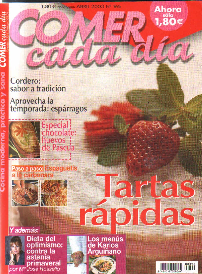 COMER CADA DIA. Nº 96. ABRIL. 2003.