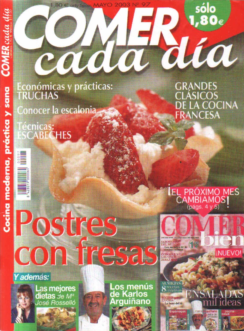 COMER CADA DIA. Nº 97. MAYO. 2003.