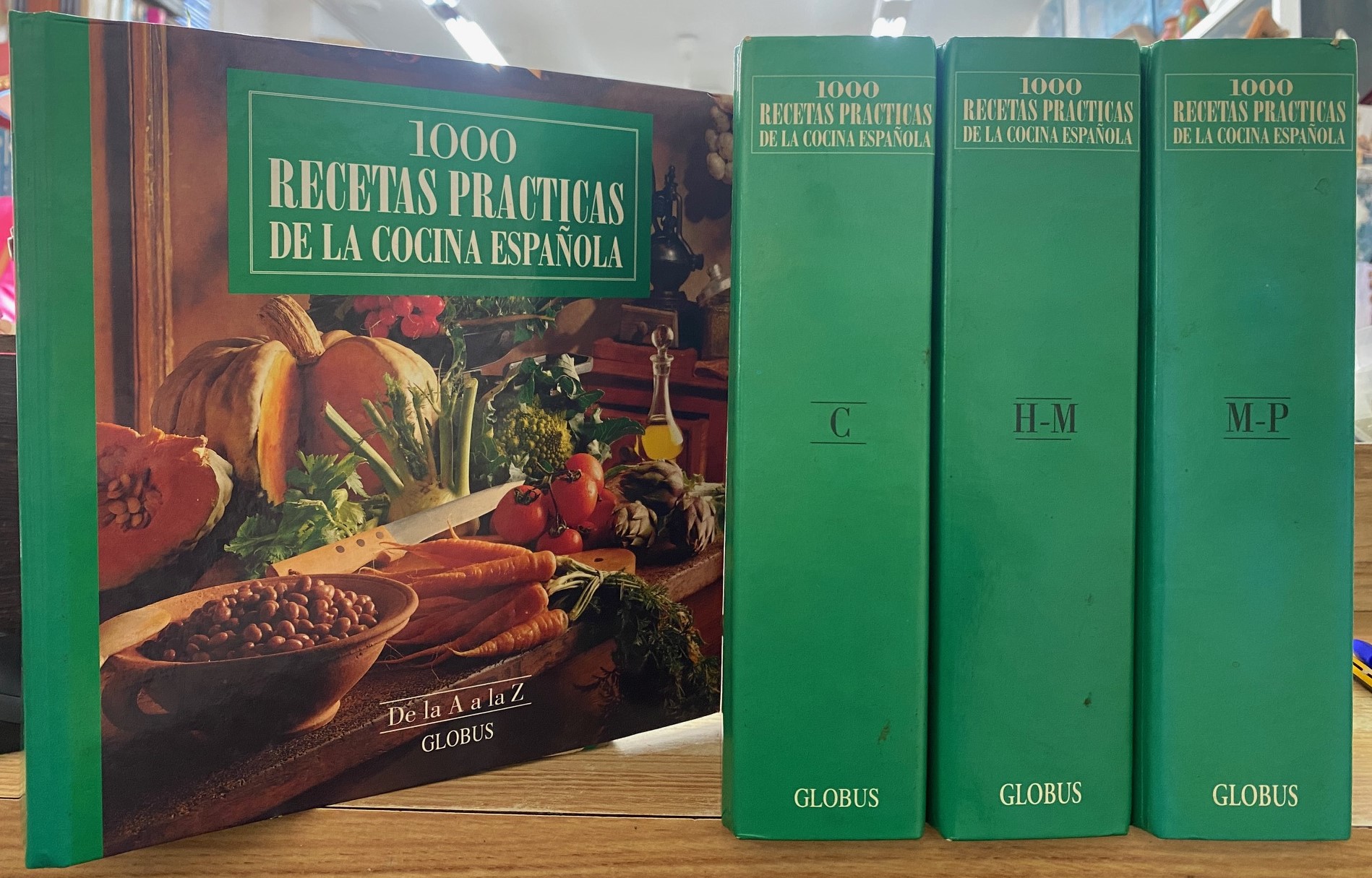 10000 RECETAS PRÁCTICAS DE LA COCINA ESPAÑOLA (4 TOMOS)