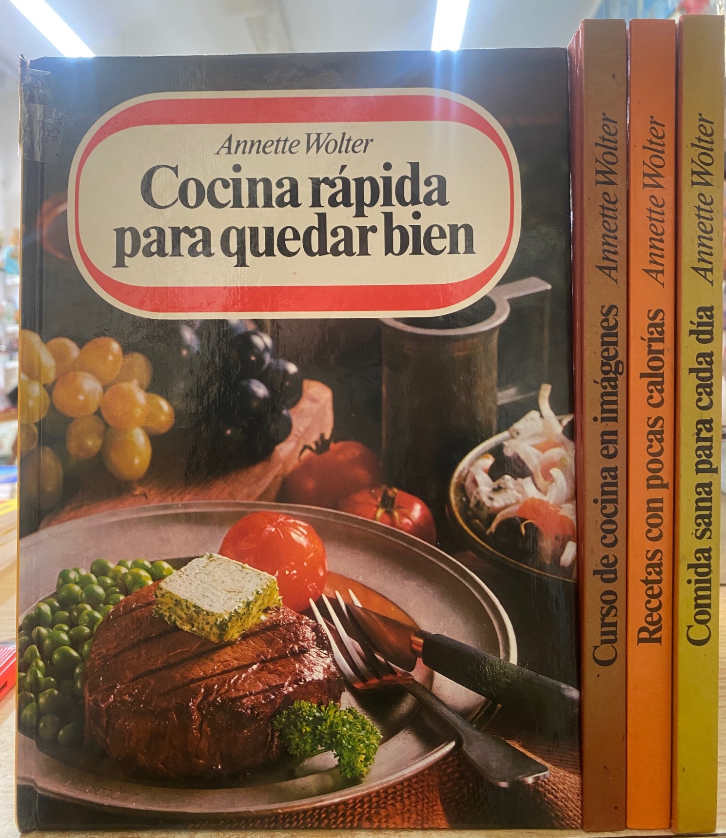 COCINA EN IMÁGENES, RÁPIDA PARA QUEDAR BIEN, PARA CADA DIA, CON POCAS CALORIAS (4 TOMOS)