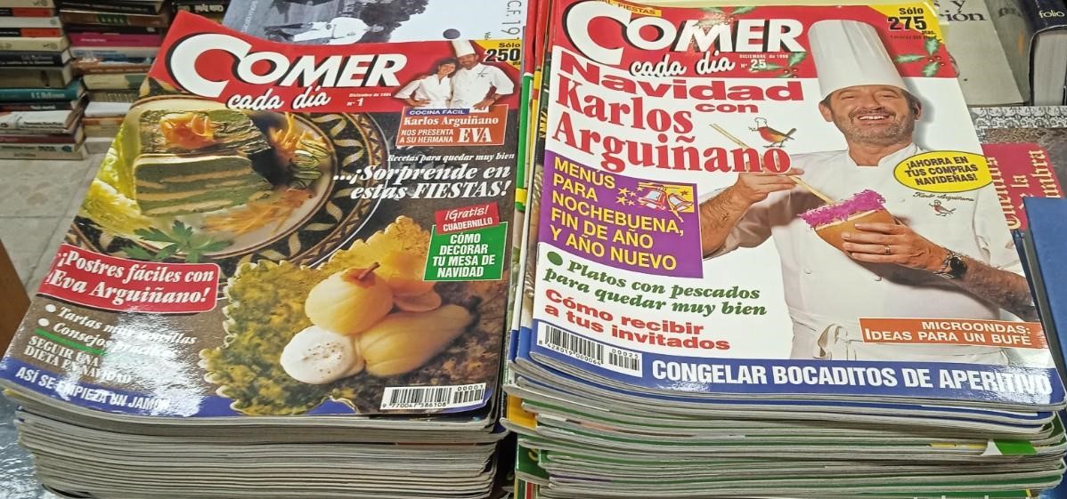 COMER CADA DÍA. LOTE DE REVISTAS DE LA Nº1 A LA Nº54