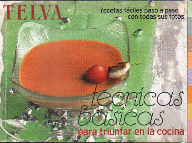 TELVA: TECNICAS BÁSICAS PARA TRIUNFAR EN LA COCINA