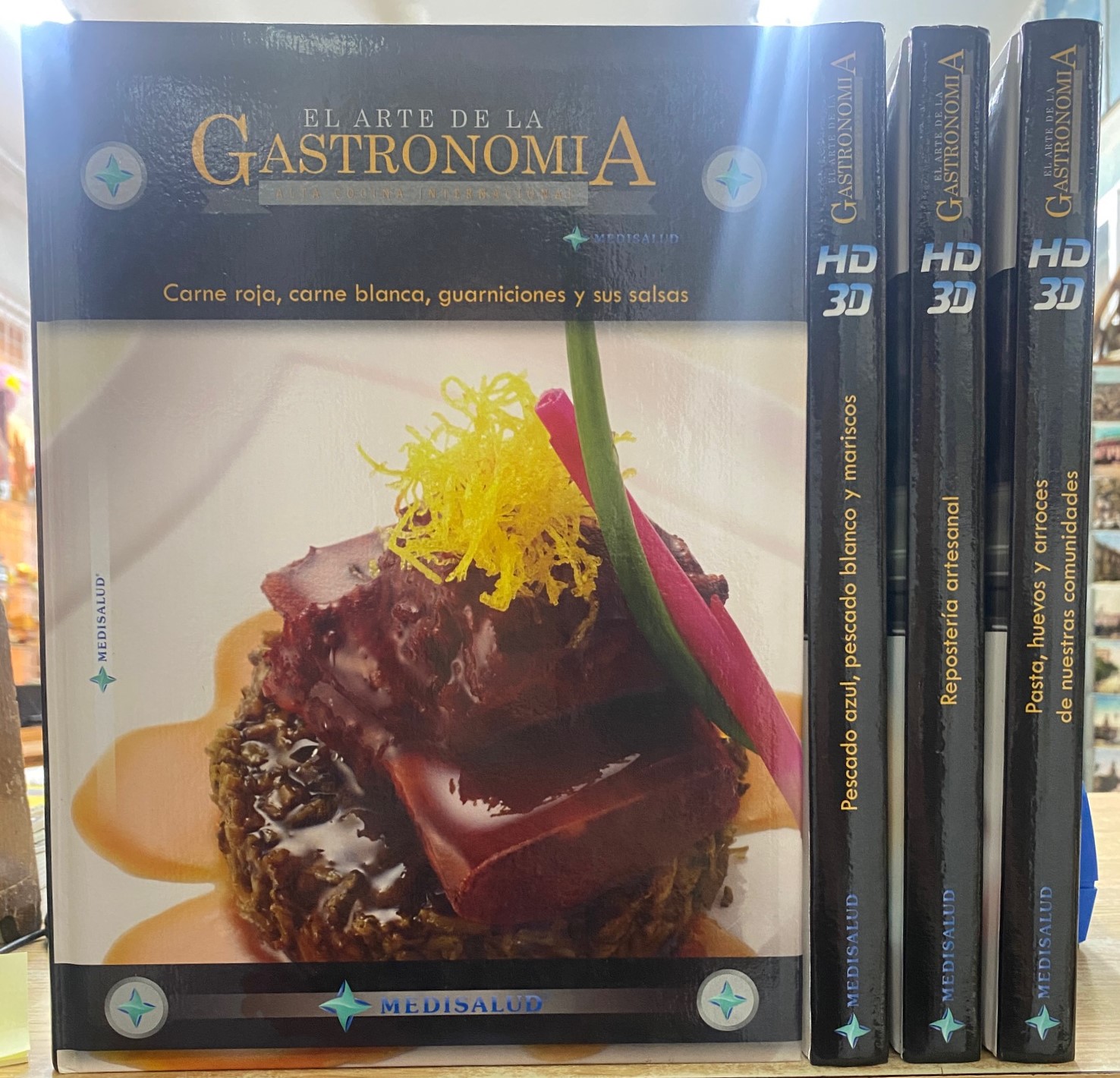 EL ARTE DE LA GASTRONOMIA. ALTA COCINA INTERNACIONAL (4 TOMOS)