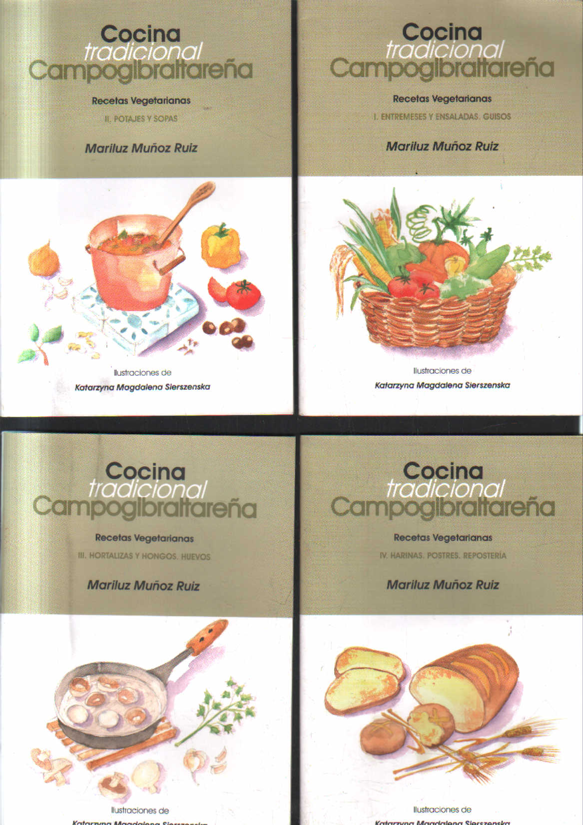 COCINA TRADICIONAL CAMPOGIBRALTAREÑA. 4 TOMOS