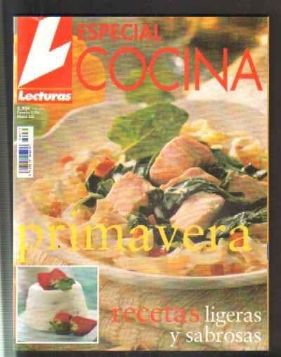 REVISTA LECTURAS. ESPECIAL RECETAS COCINA. Nº35.