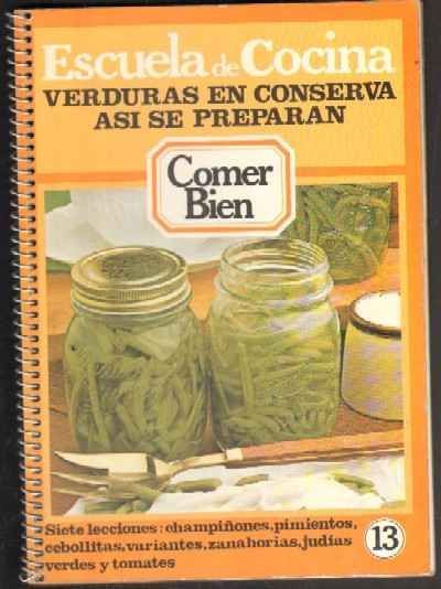 ESCUELA DE COCINA. COMER BIEN Nº13.