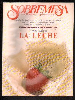 SOBREMESA  REVISTA DE VINOS Y GASTRONOMIA Nº 95. SEPTIEMBRE 1992. AÑO 9.