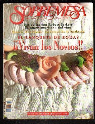 SOBREMESA  REVISTA DE VINOS Y GASTRONOMIA Nº 132. ENERO 1996. AÑO 13.