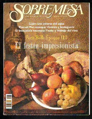 SOBREMESA  REVISTA DE VINOS Y GASTRONOMIA Nº 133. FEBRERO 1996. AÑO 13.